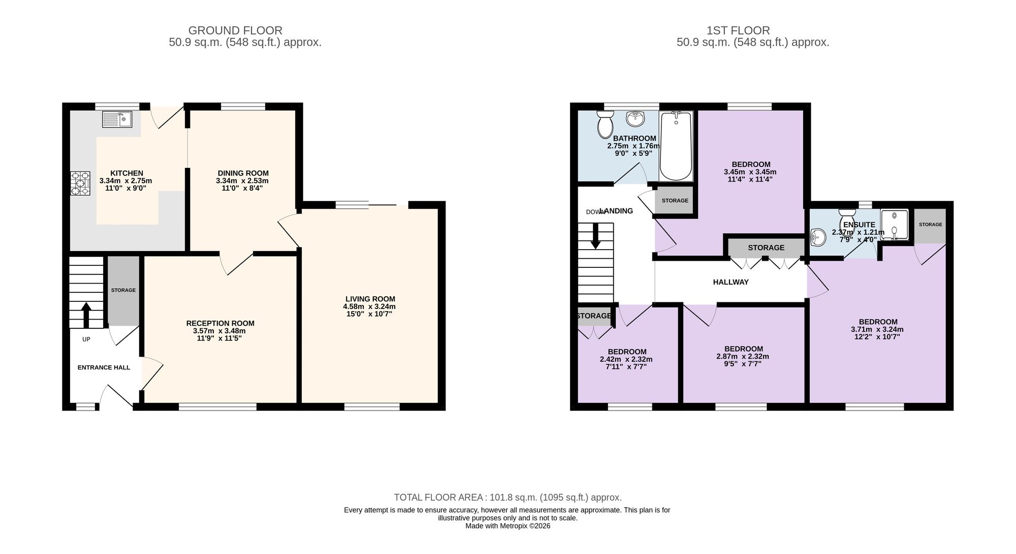 38 Calder Avenue, Preston floorplan