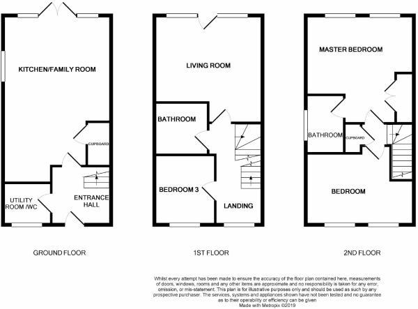 3 Bedrooms Town house for sale in Yew Tree Road, Coopers Edge, Gloucester GL3