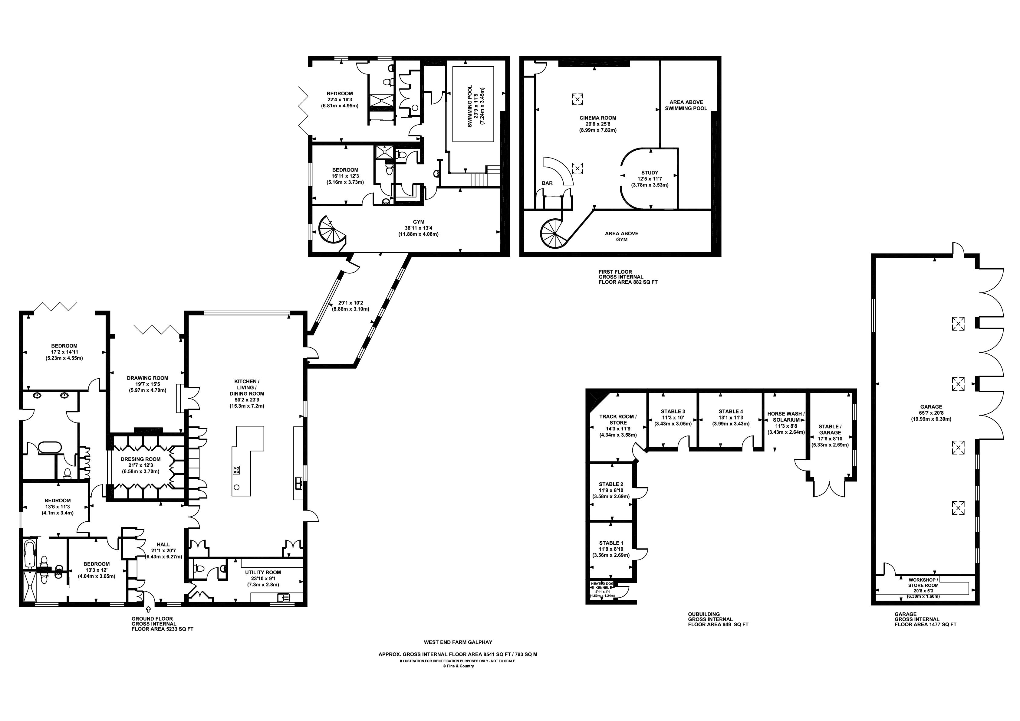 West End Farm,, Galphay, North Yorkshire floorplan