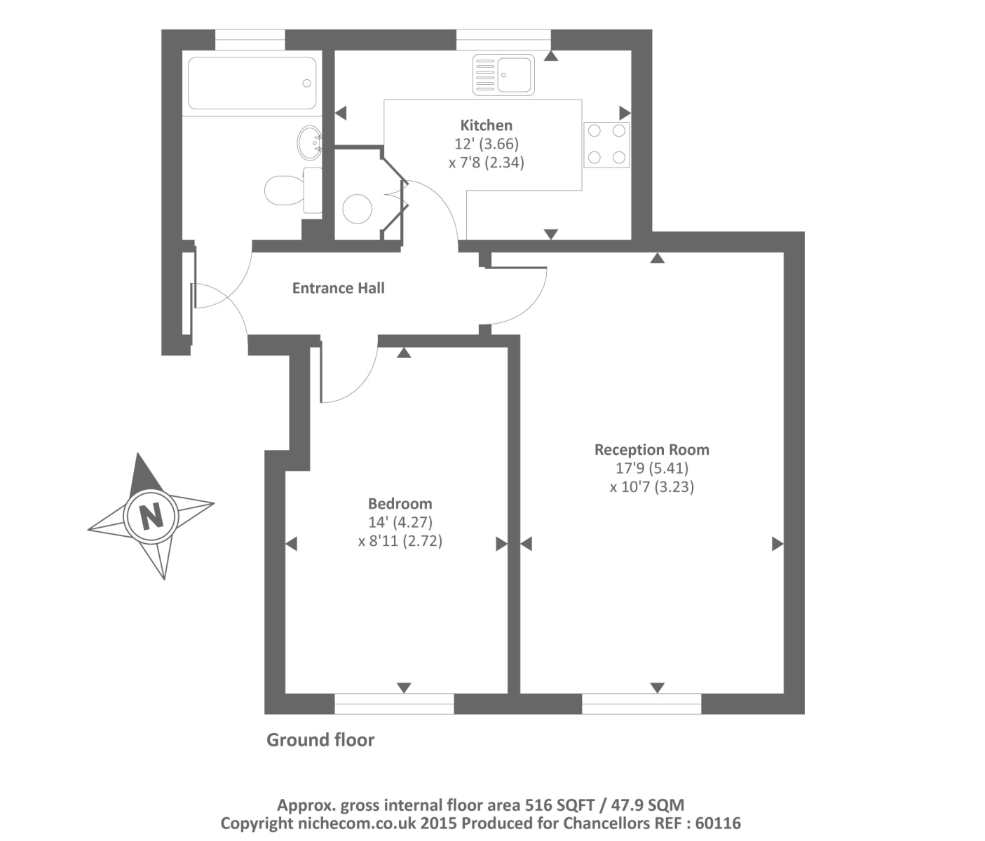 1 Bedrooms Flat to rent in Princes Gate, High Wycombe HP13