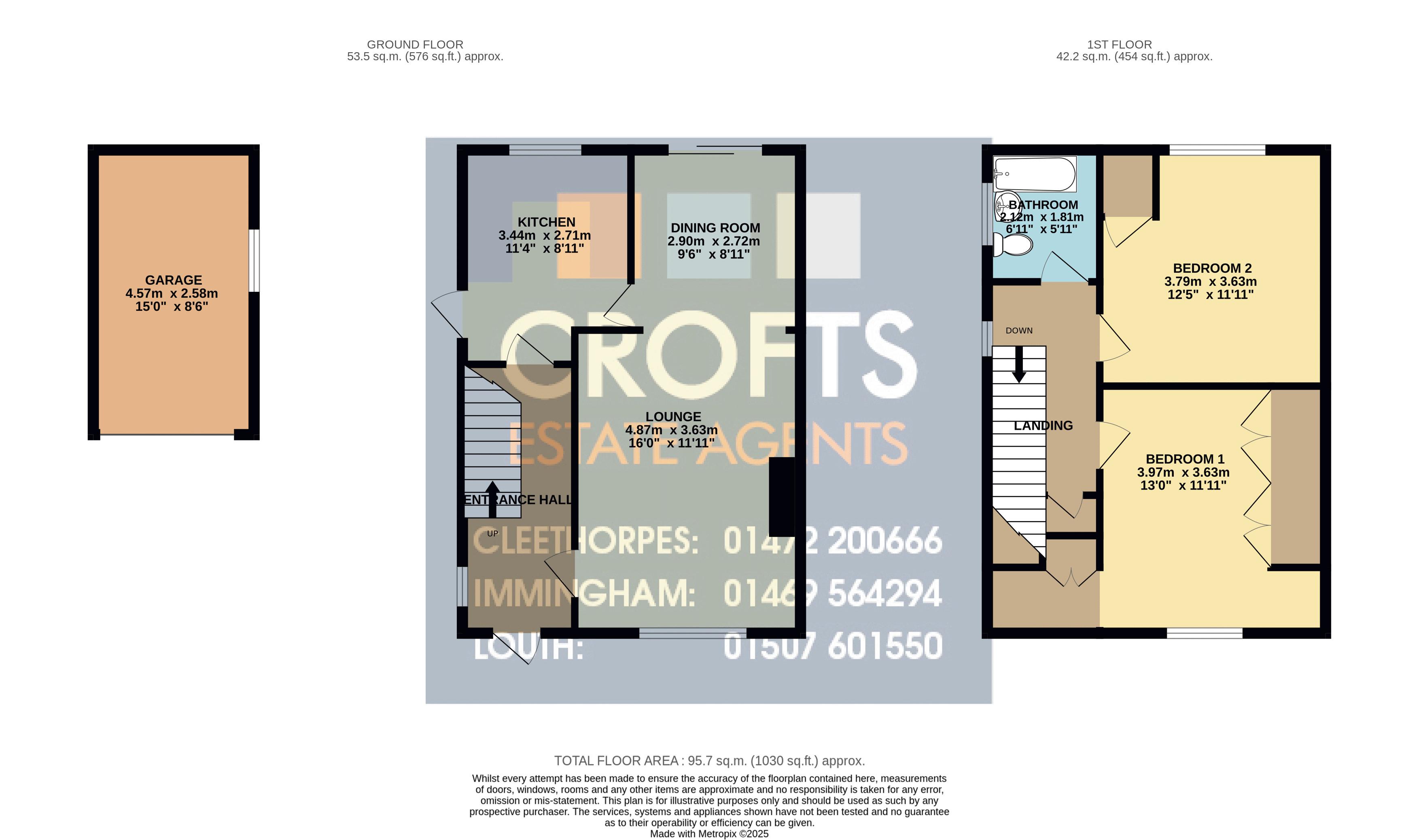 Millfield, Main Road, Covenham St. Bartholomew floorplan