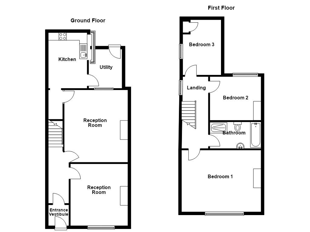 71, James Street, Great Harwood floorplan