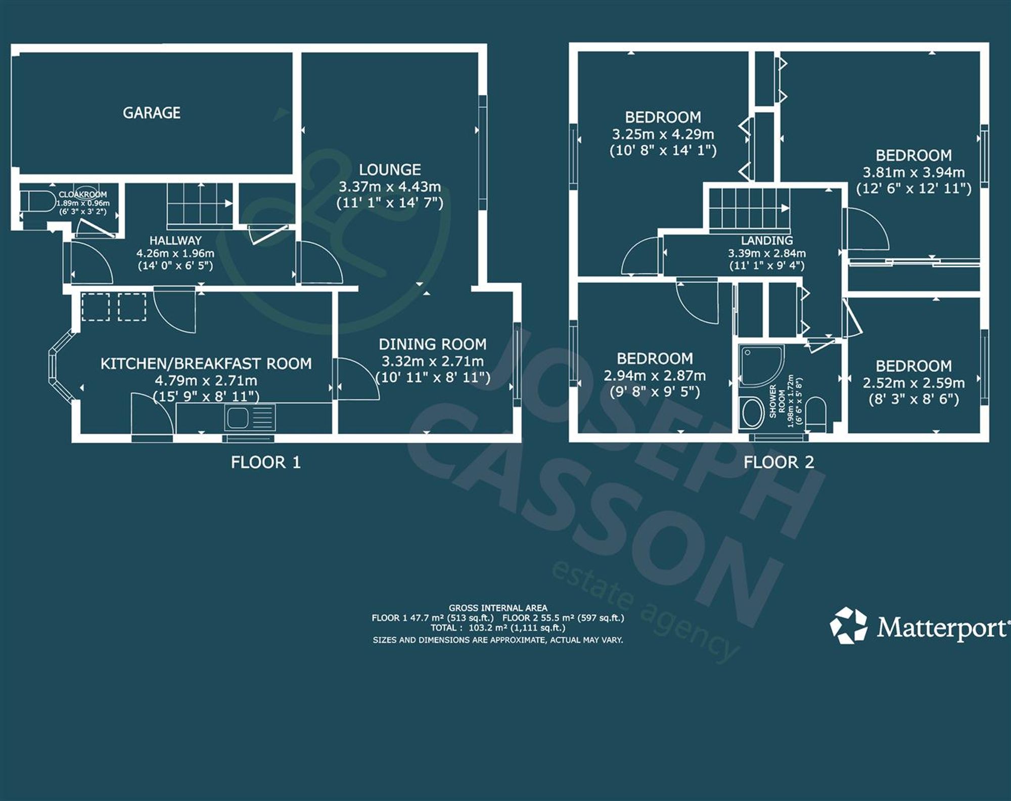 1, Fox Way, Bridgwater floorplan