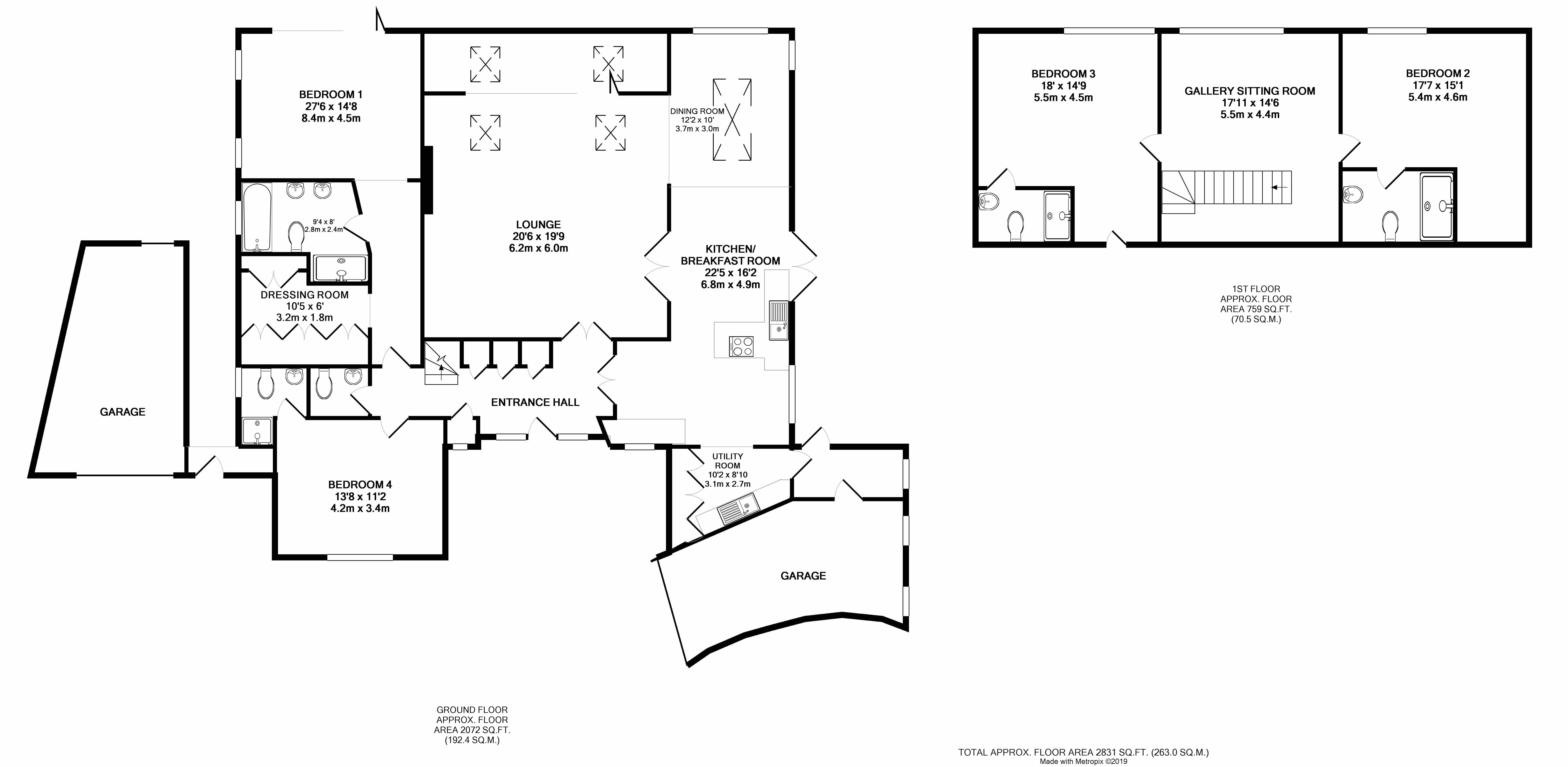 4 Bedrooms Detached house for sale in Willowhayne, East Preston, West Sussex BN16