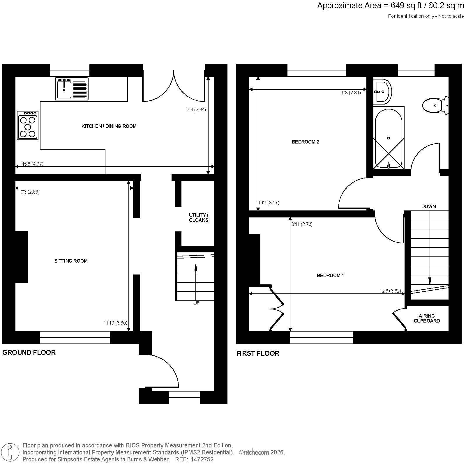 20, The Mount, Cranleigh floorplan