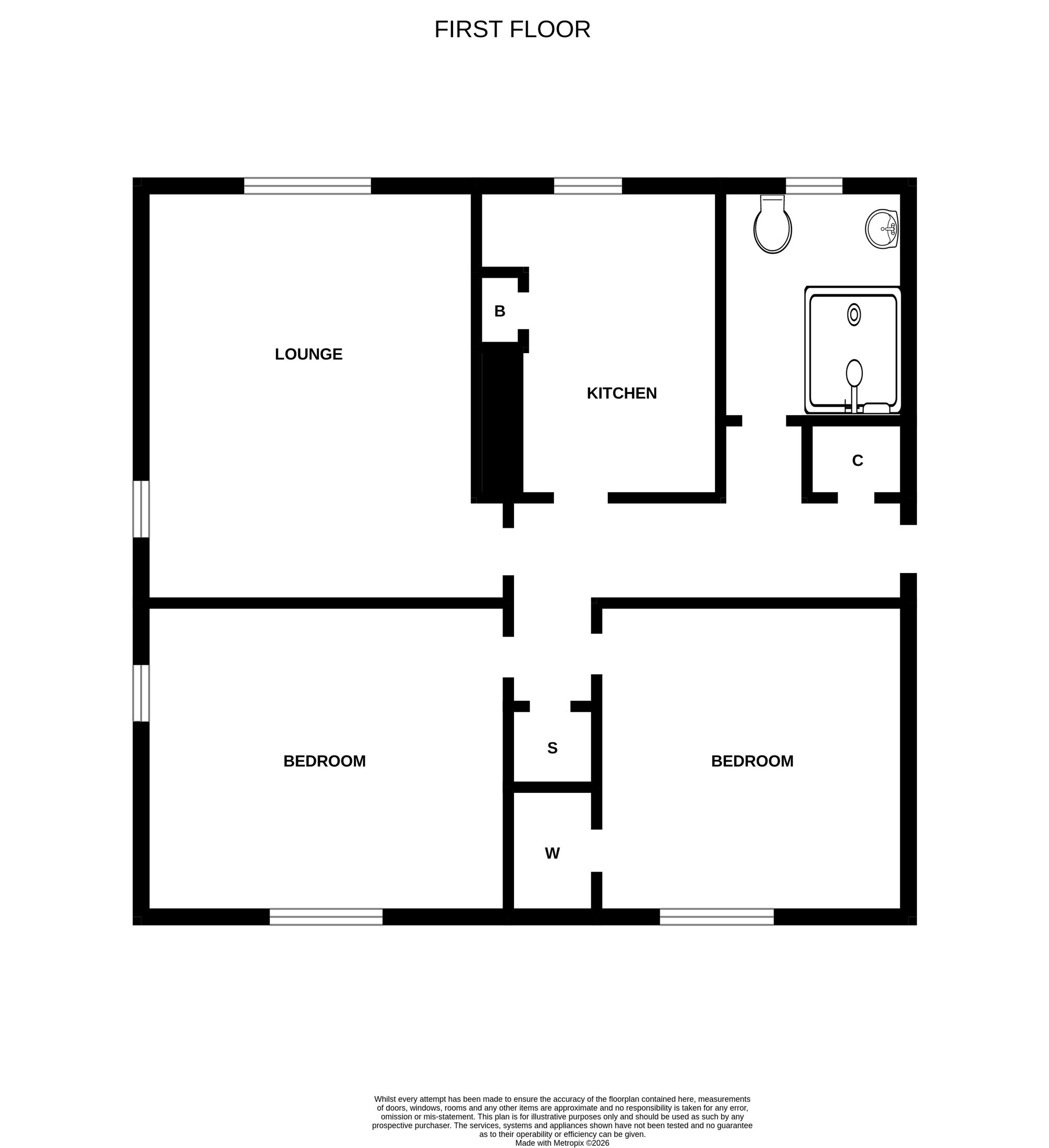 5d Crathie Place, Dundee floorplan