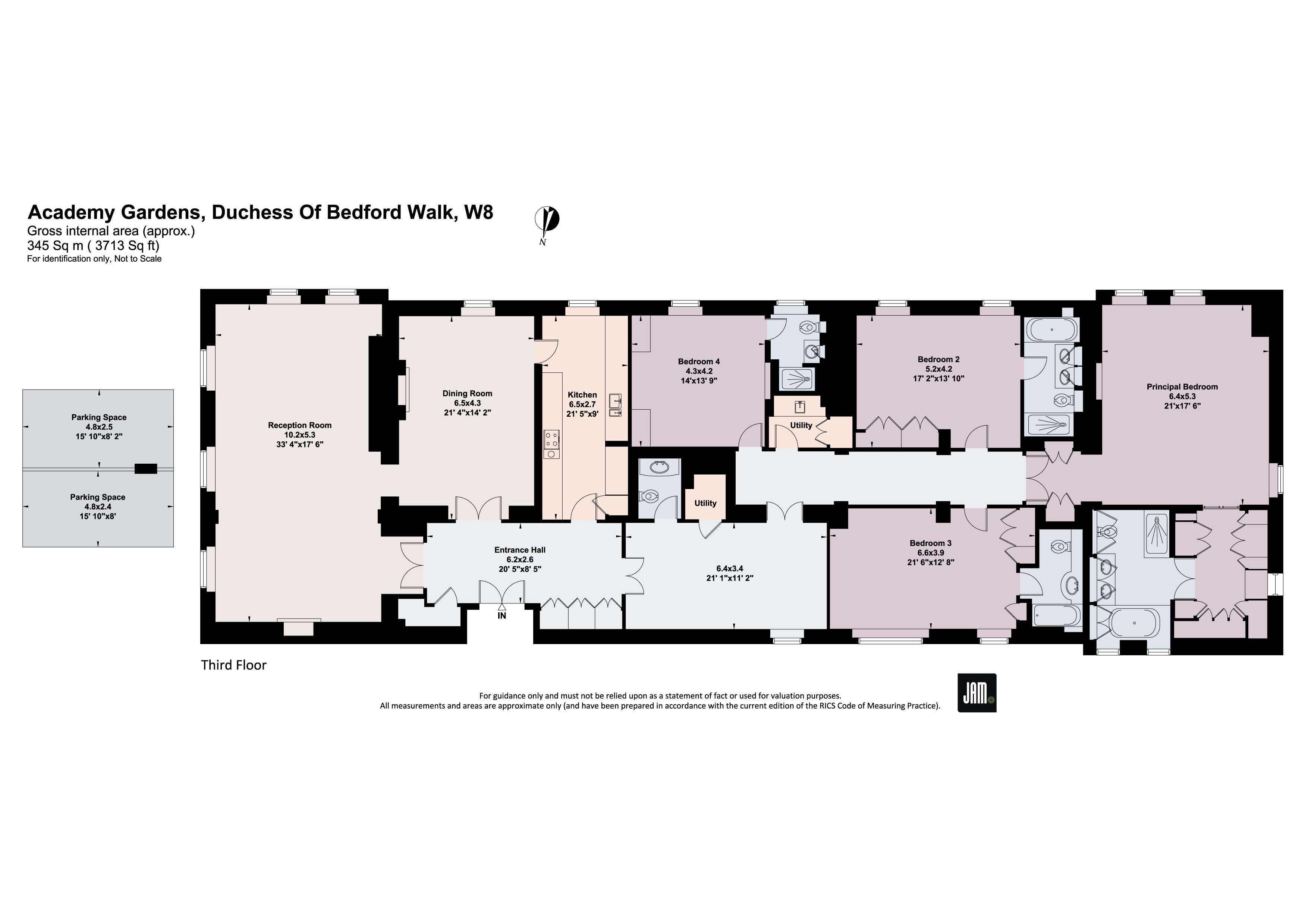 Apartment 50,, Academy Gardens, London floorplan