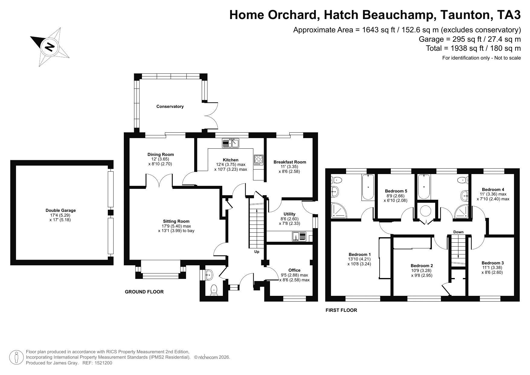 41, Home Orchard, Taunton floorplan