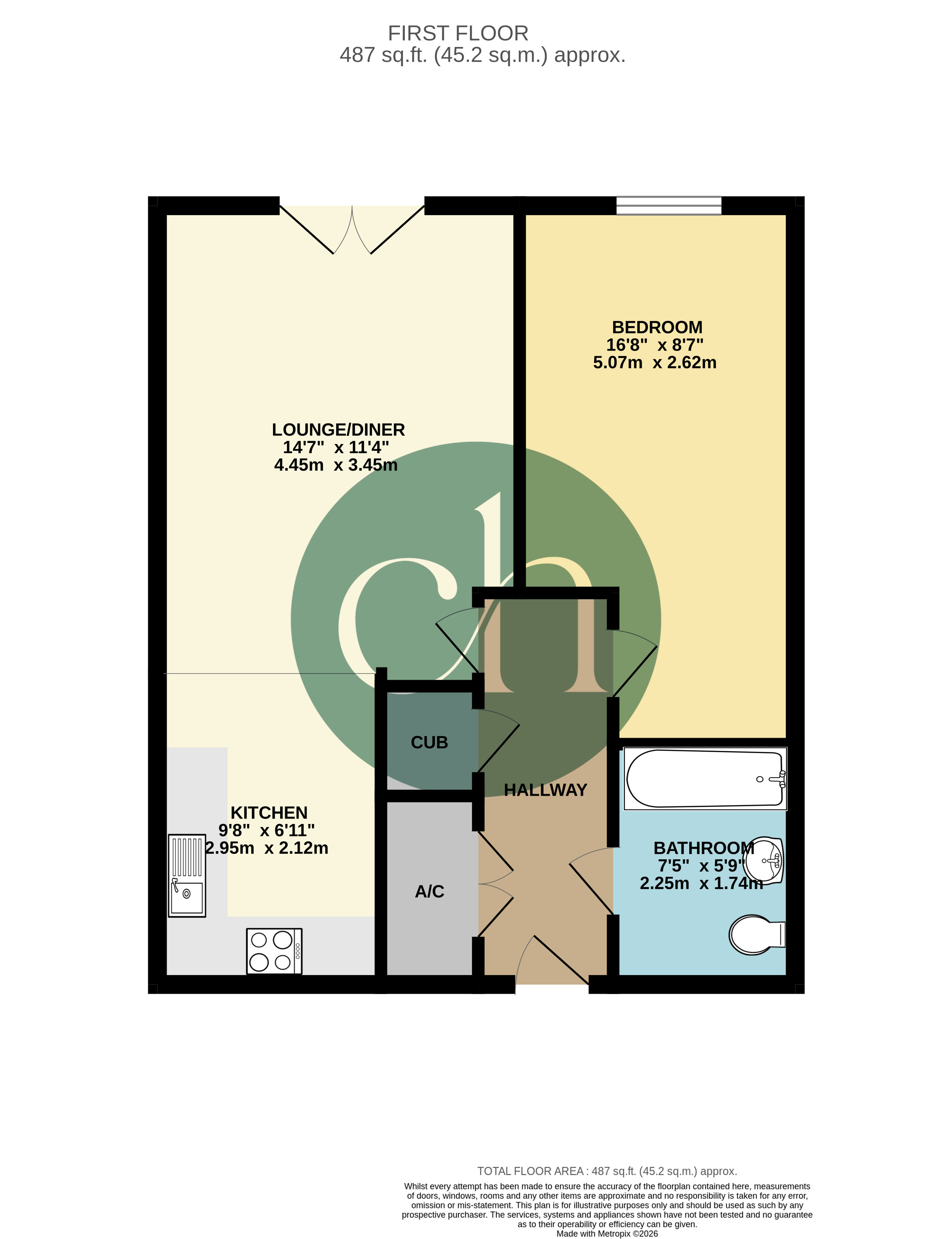 Flat 17a, Greencote House,, Isambard Way, Wiltshire floorplan