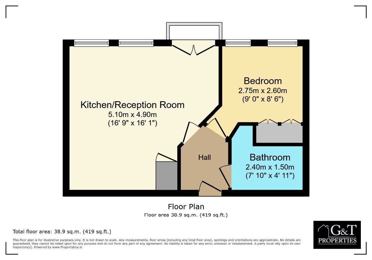 23 Tower Lodge, Stourbridge floorplan