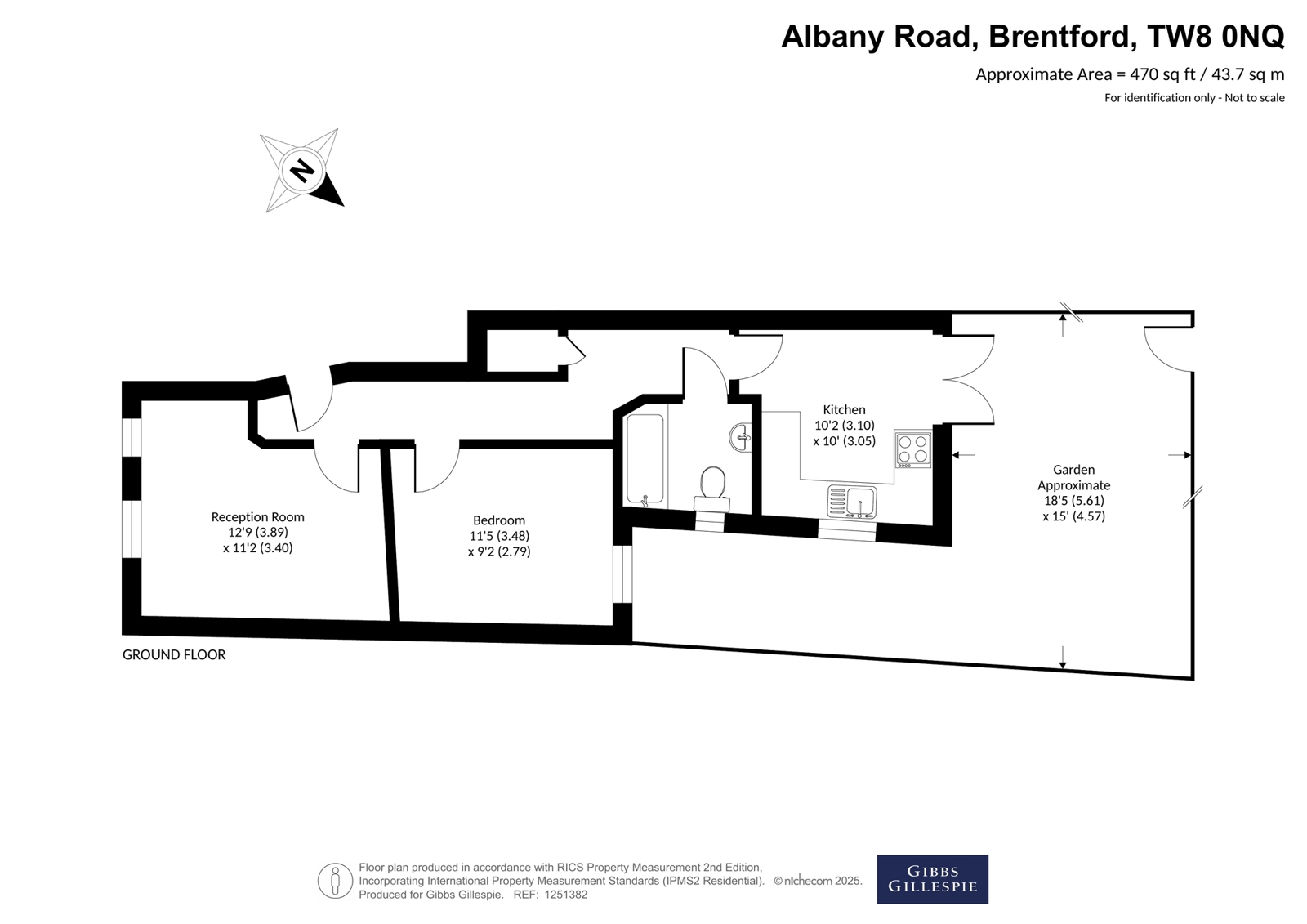 Market Terrace, Brentford floorplan