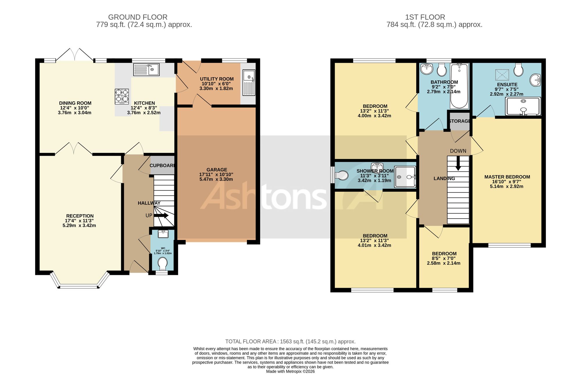 159 Rylands Drive, Warrington floorplan