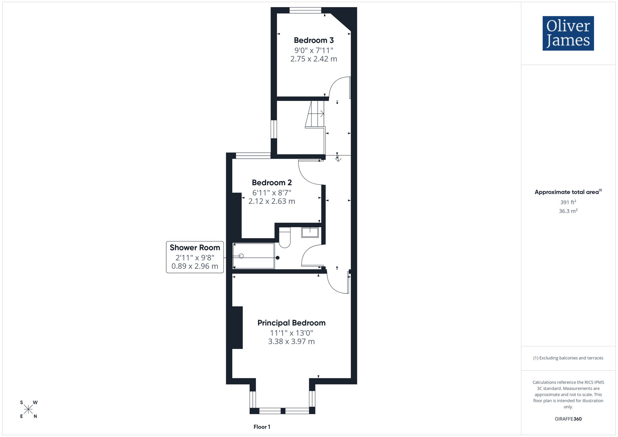 23 Euston Street, Huntingdon floorplan