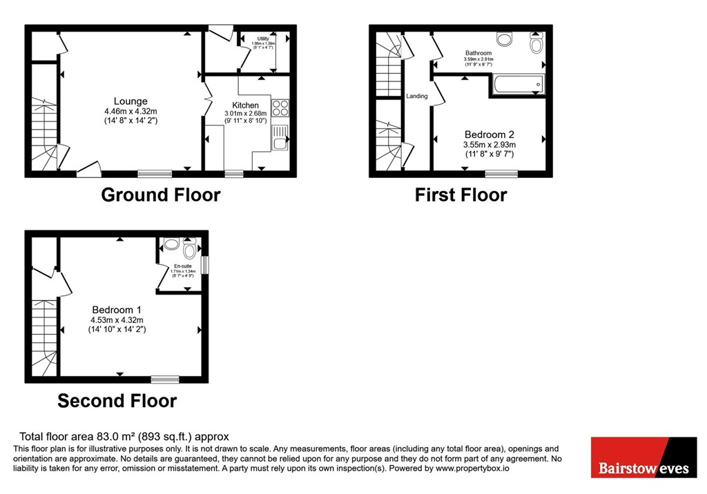 2, Coxmoor Road, SUTTON-IN-ASHFIELD floorplan