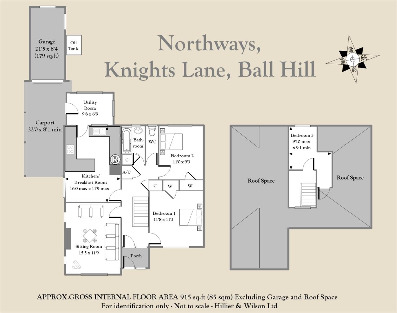 Northways, Knights Lane, Ball Hill floorplan