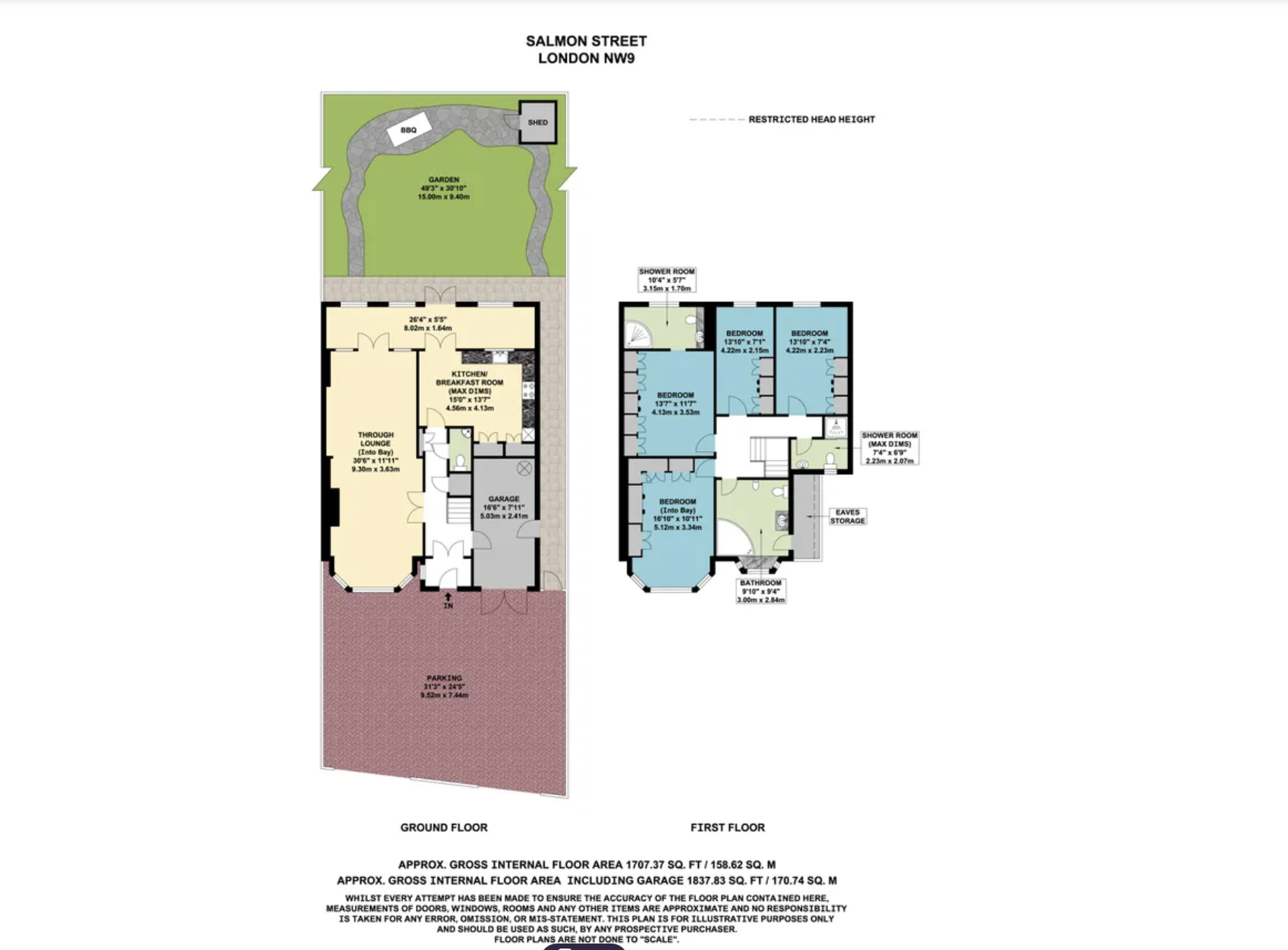 Salmon Street, London floorplan