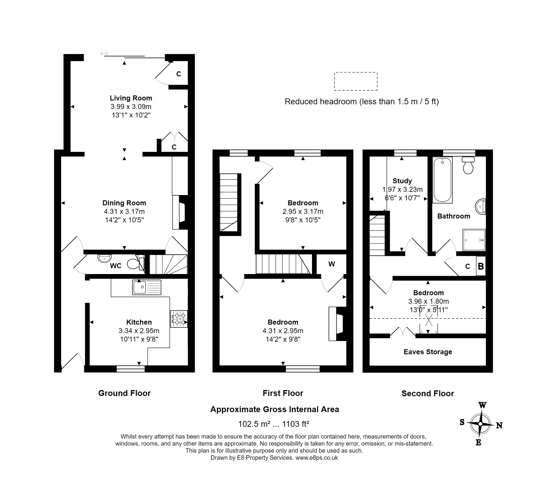 266, Marlborough Road, Oxford floorplan