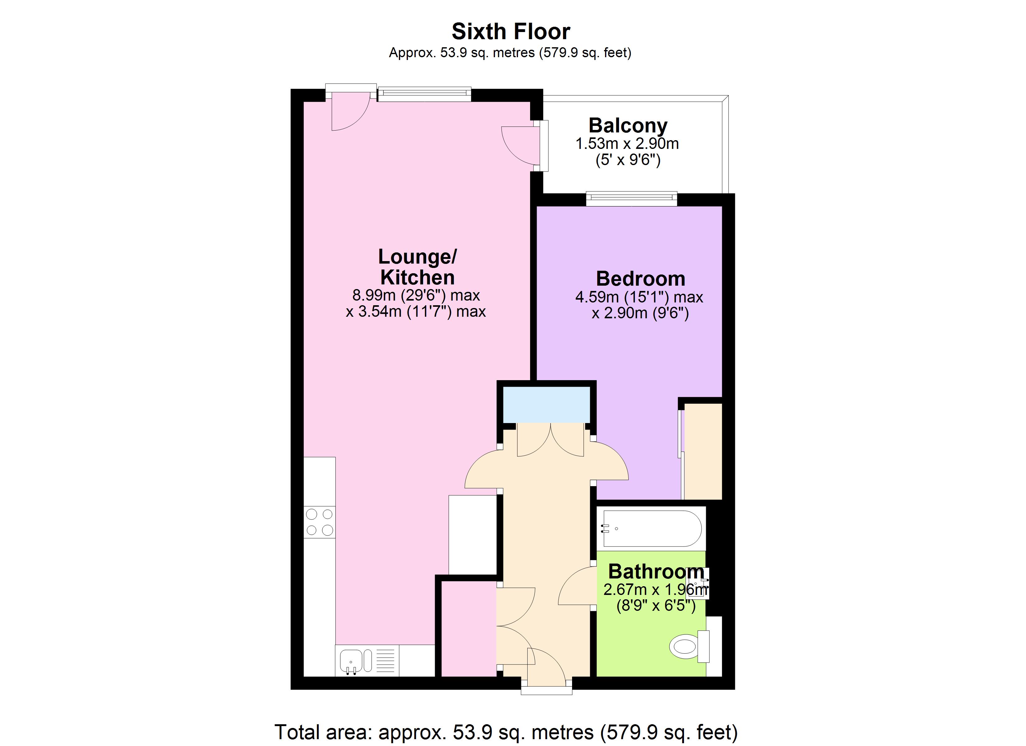 1 Bedrooms Flat for sale in Hester House, 72-78 Conington Road, Lewisham, London SE13
