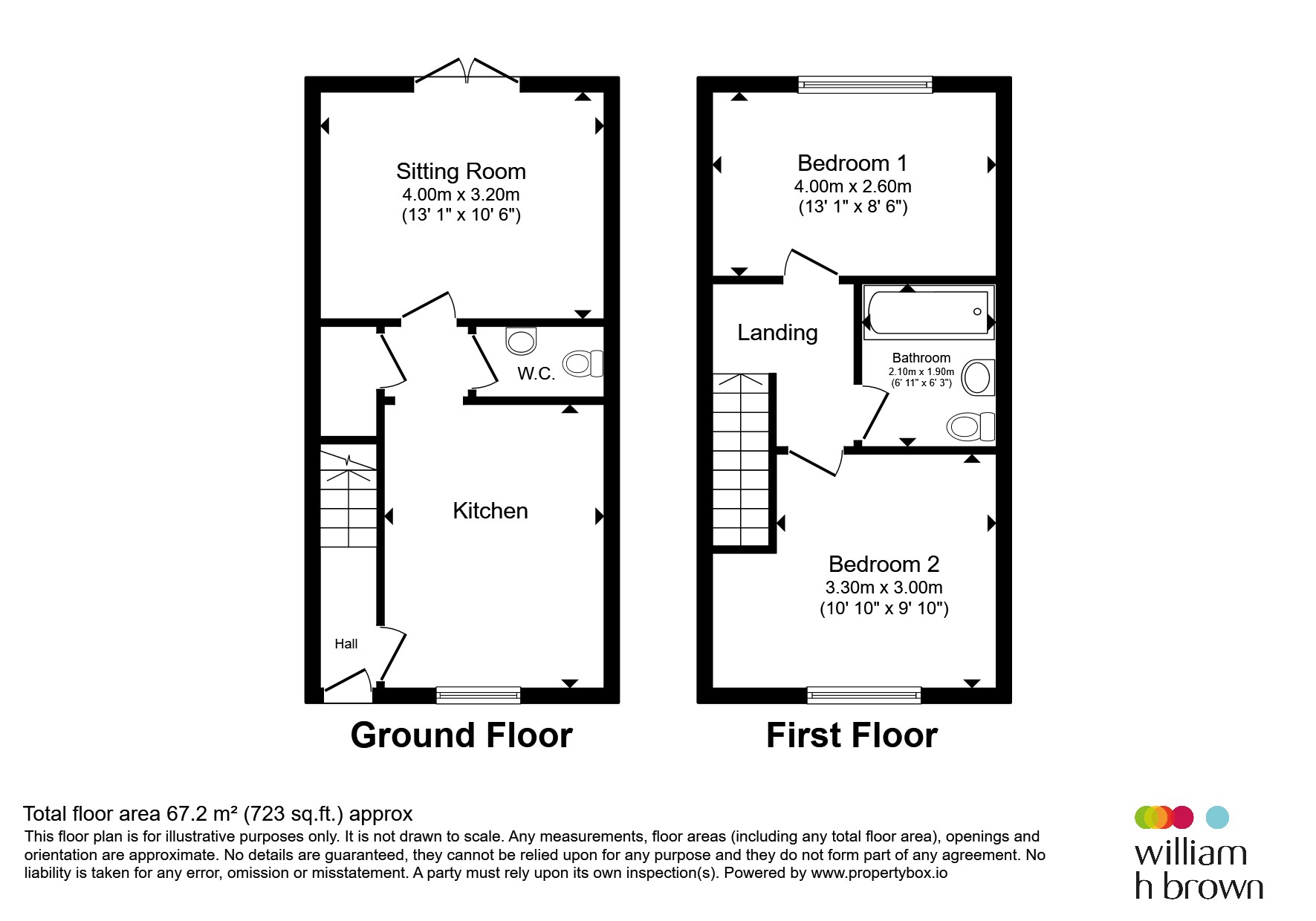 49, Mulberry Gardens, Sudbury floorplan
