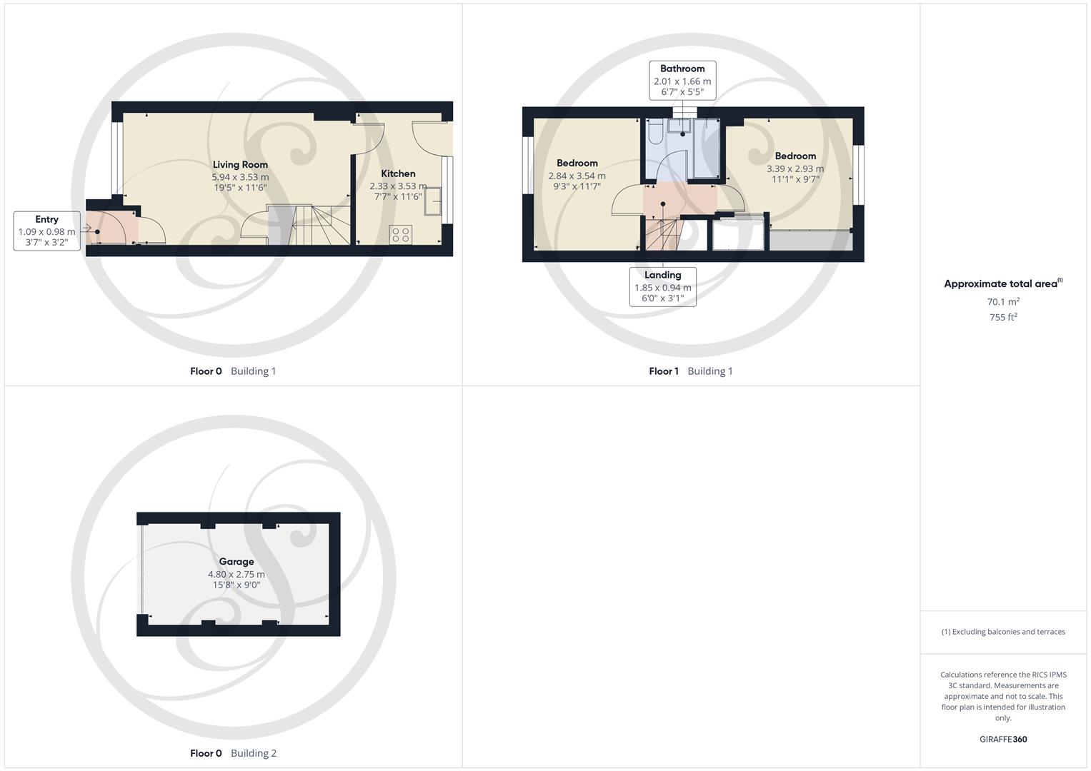 5, Plane Tree Croft, Leeds floorplan