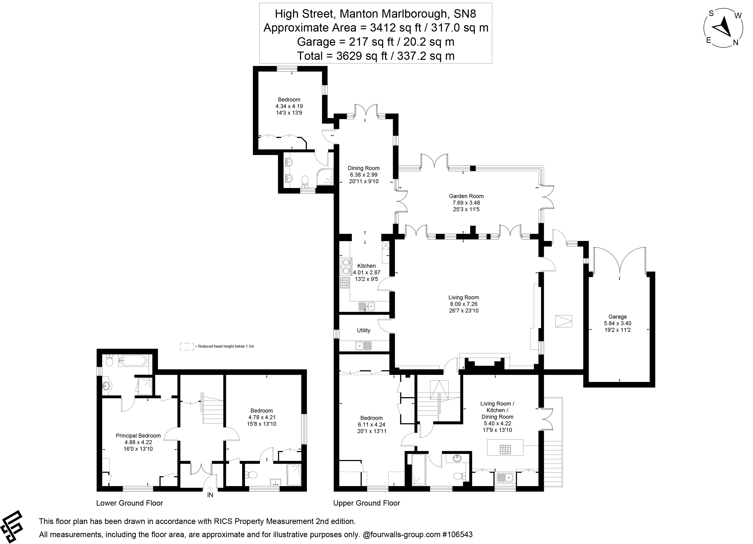 The Carriage House,, High Street, Marlborough floorplan