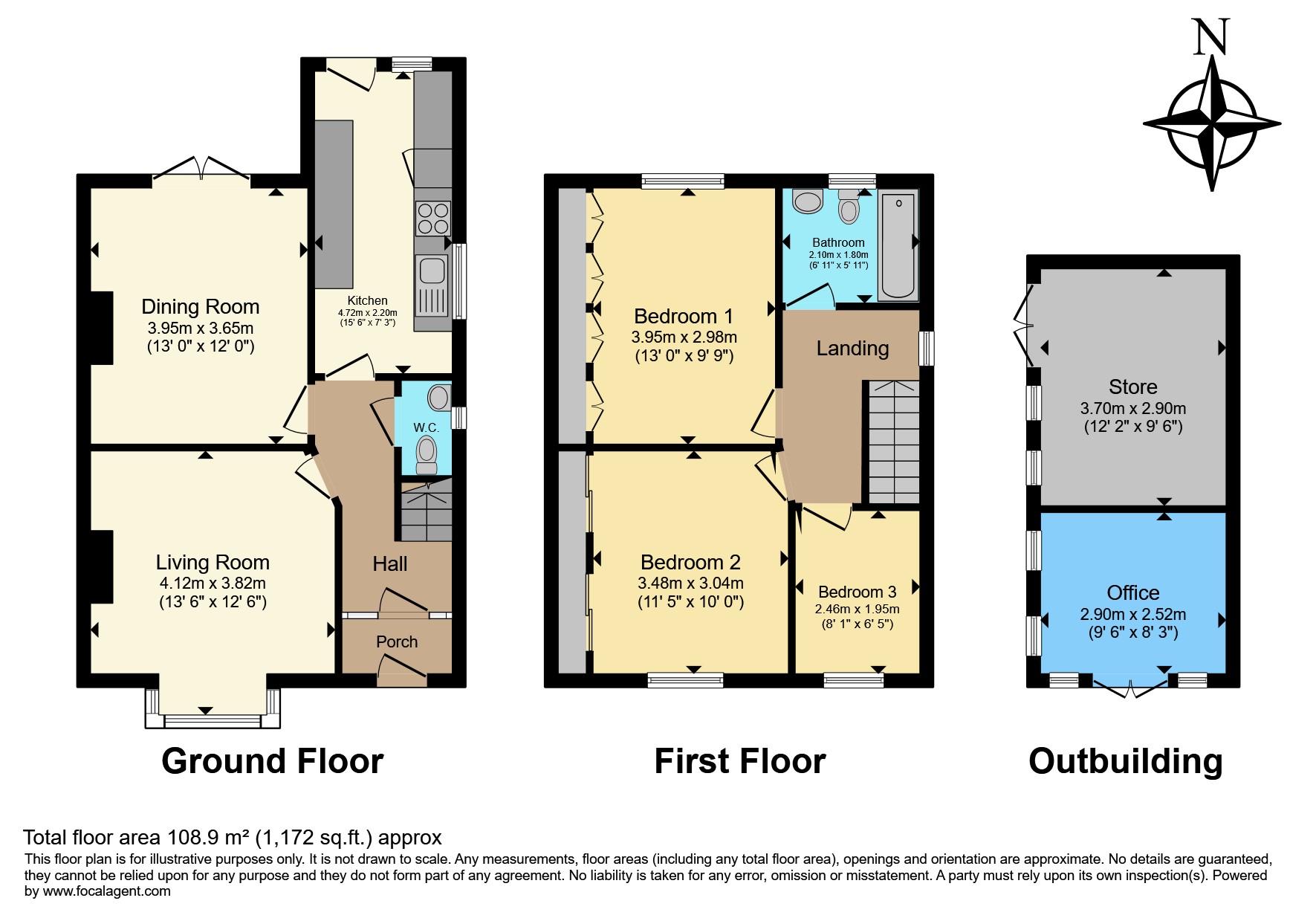 23, Croomes Hill, Bristol floorplan