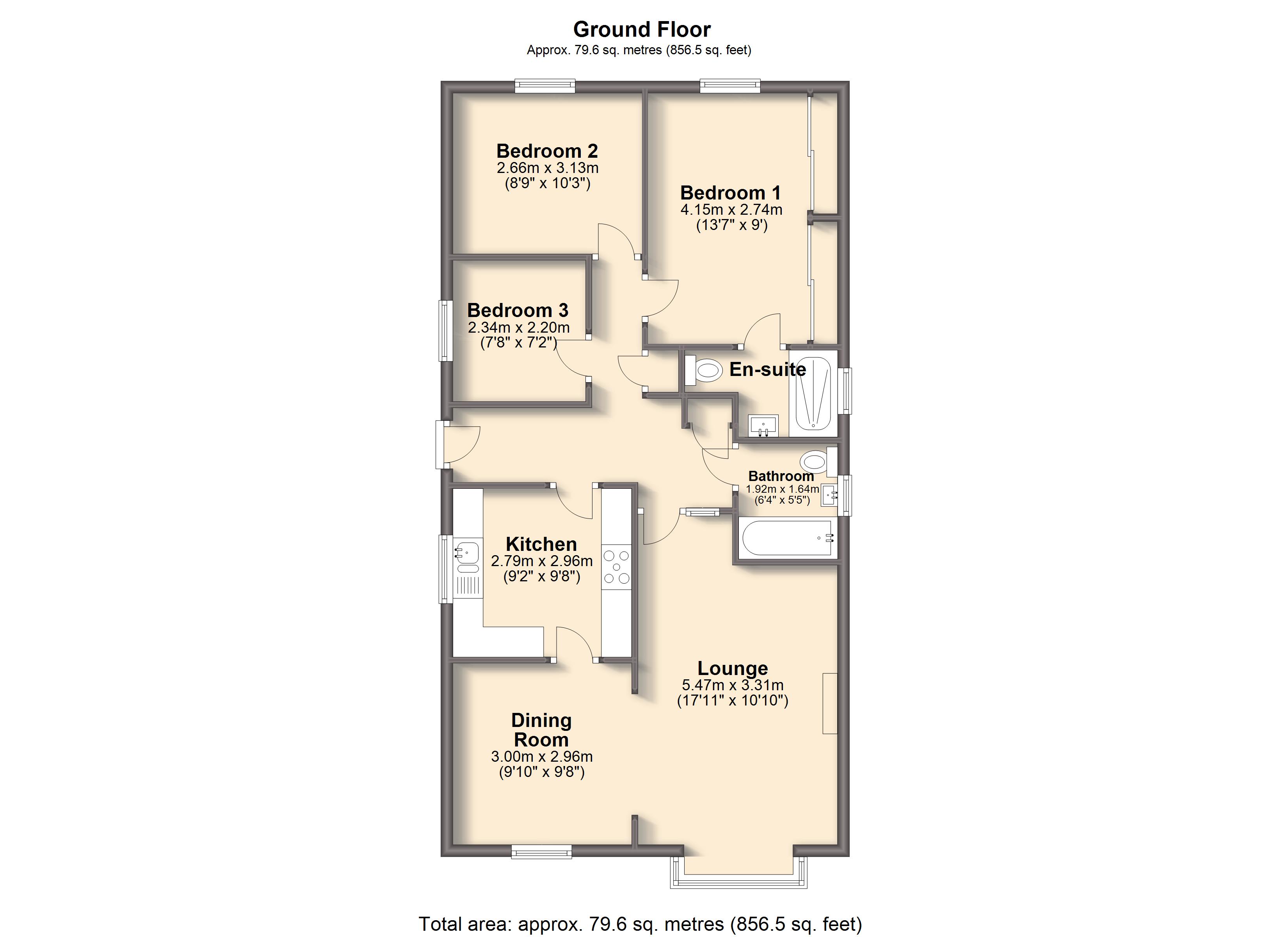 3 Bedrooms Detached bungalow for sale in Wisbech Close, Walton, Chesterfield S40