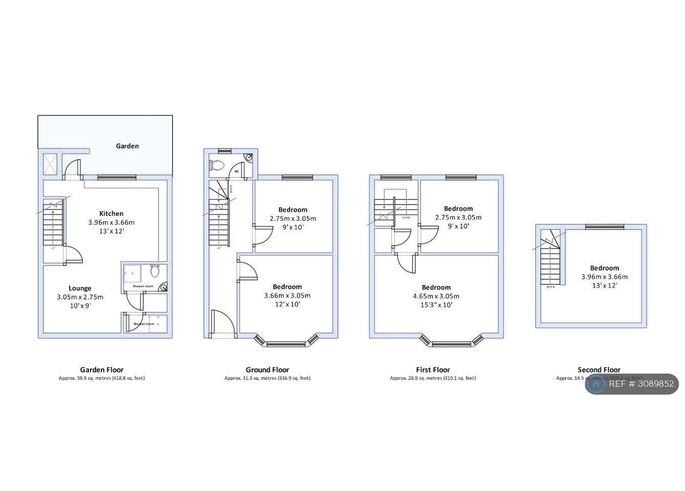 Brighton floorplan