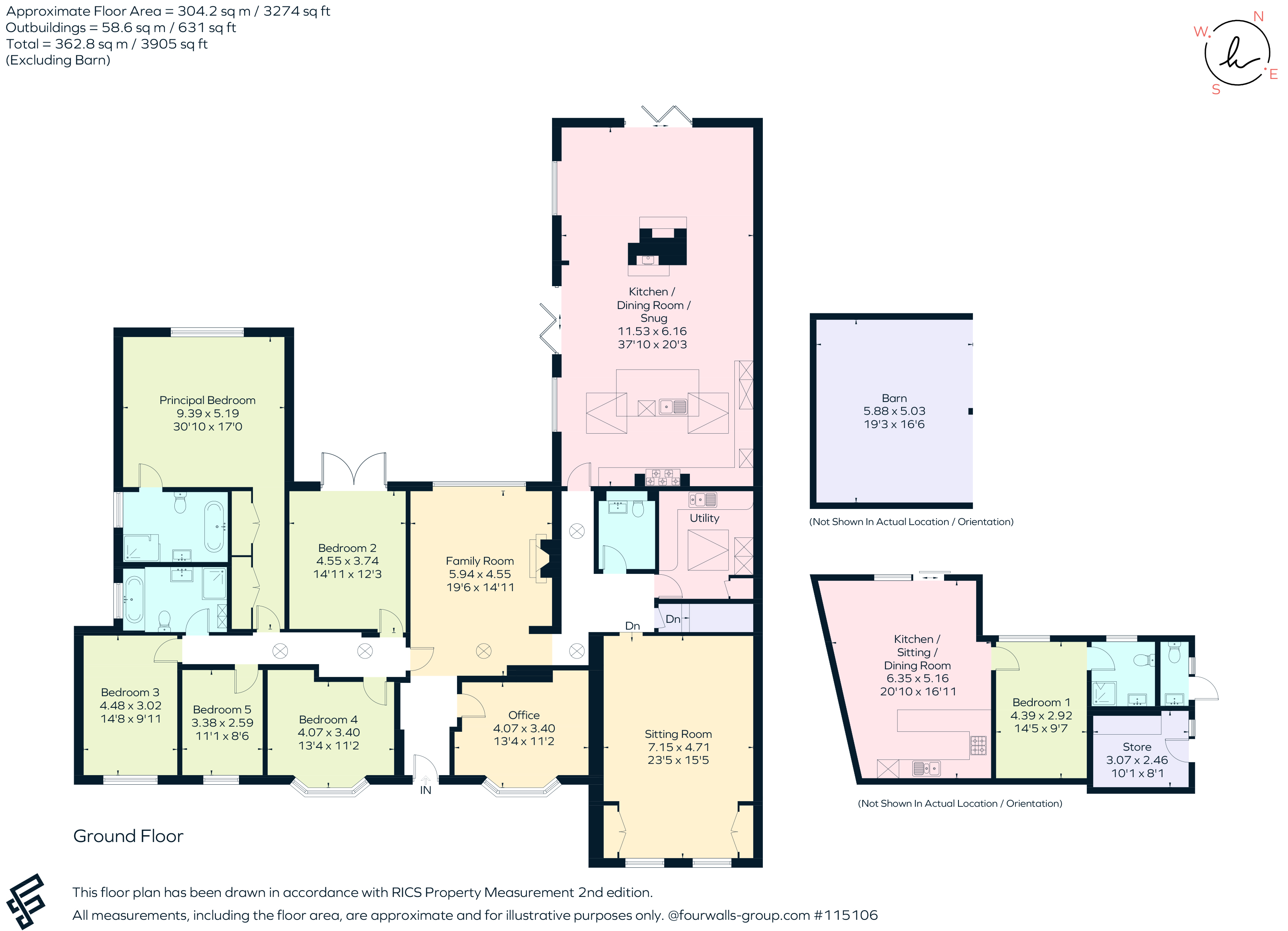 Froyle House, Harts Lane, Newbury floorplan