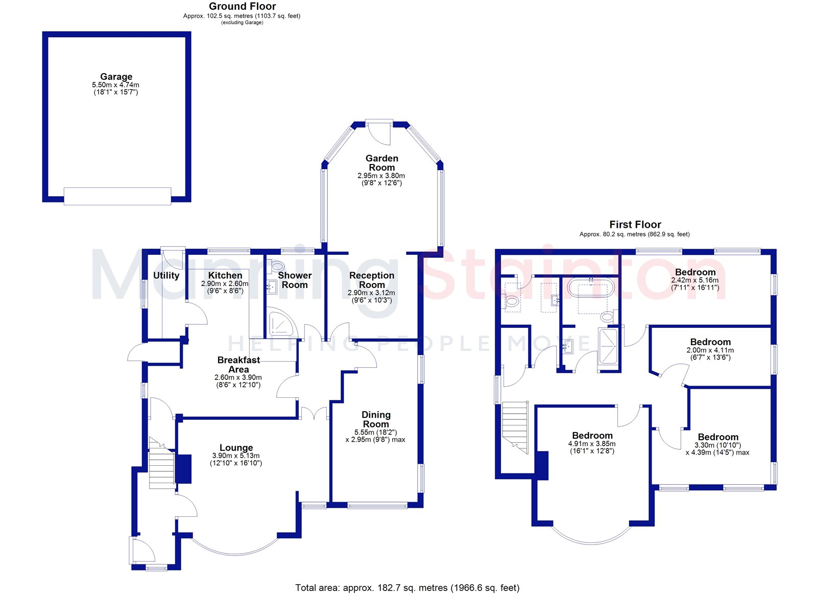 167, Tinshill Road, West Yorkshire floorplan
