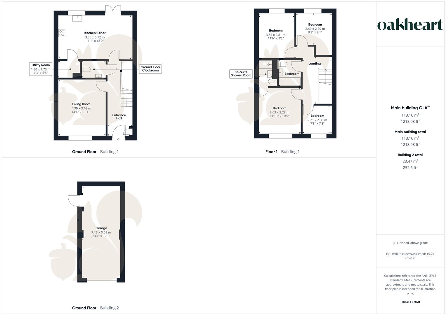 17, Rawlinson Crescent, Bury St. Edmunds floorplan