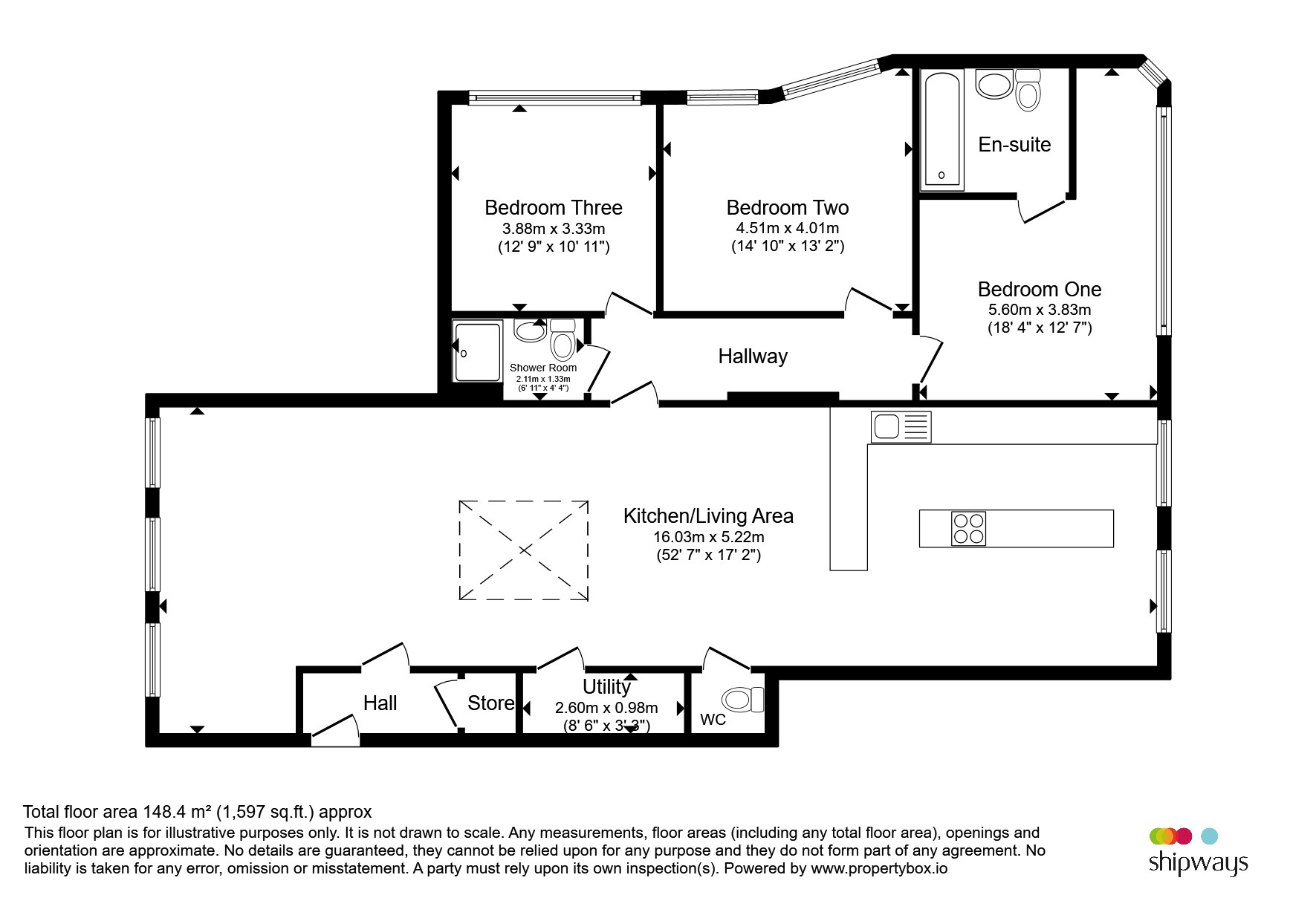8, The Bell, 20, Market Street, Stourbridge floorplan