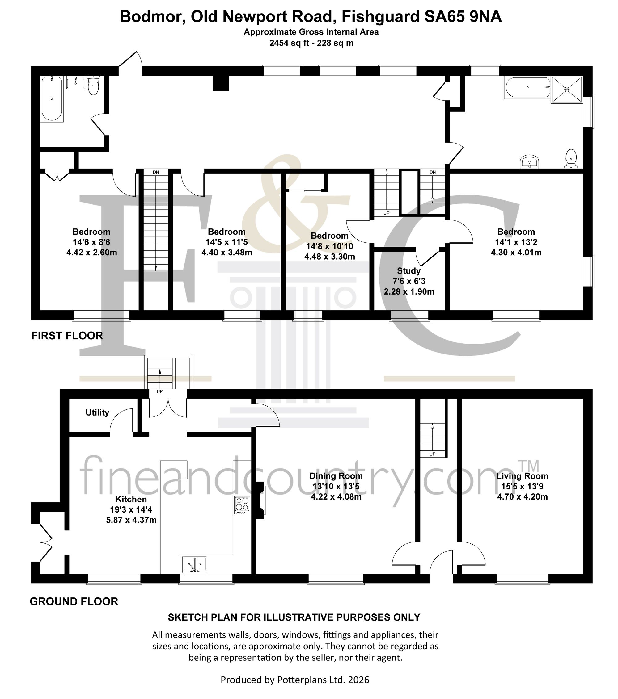 Bodmor Old Newport Road, Fishguard floorplan
