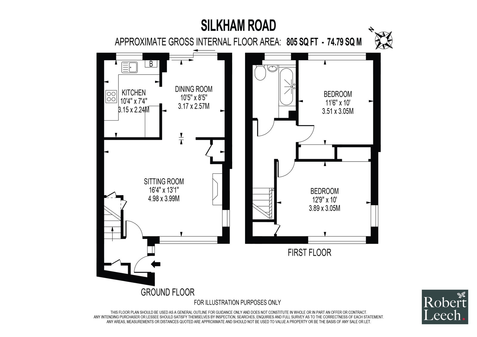 Silkham Road, Oxted floorplan