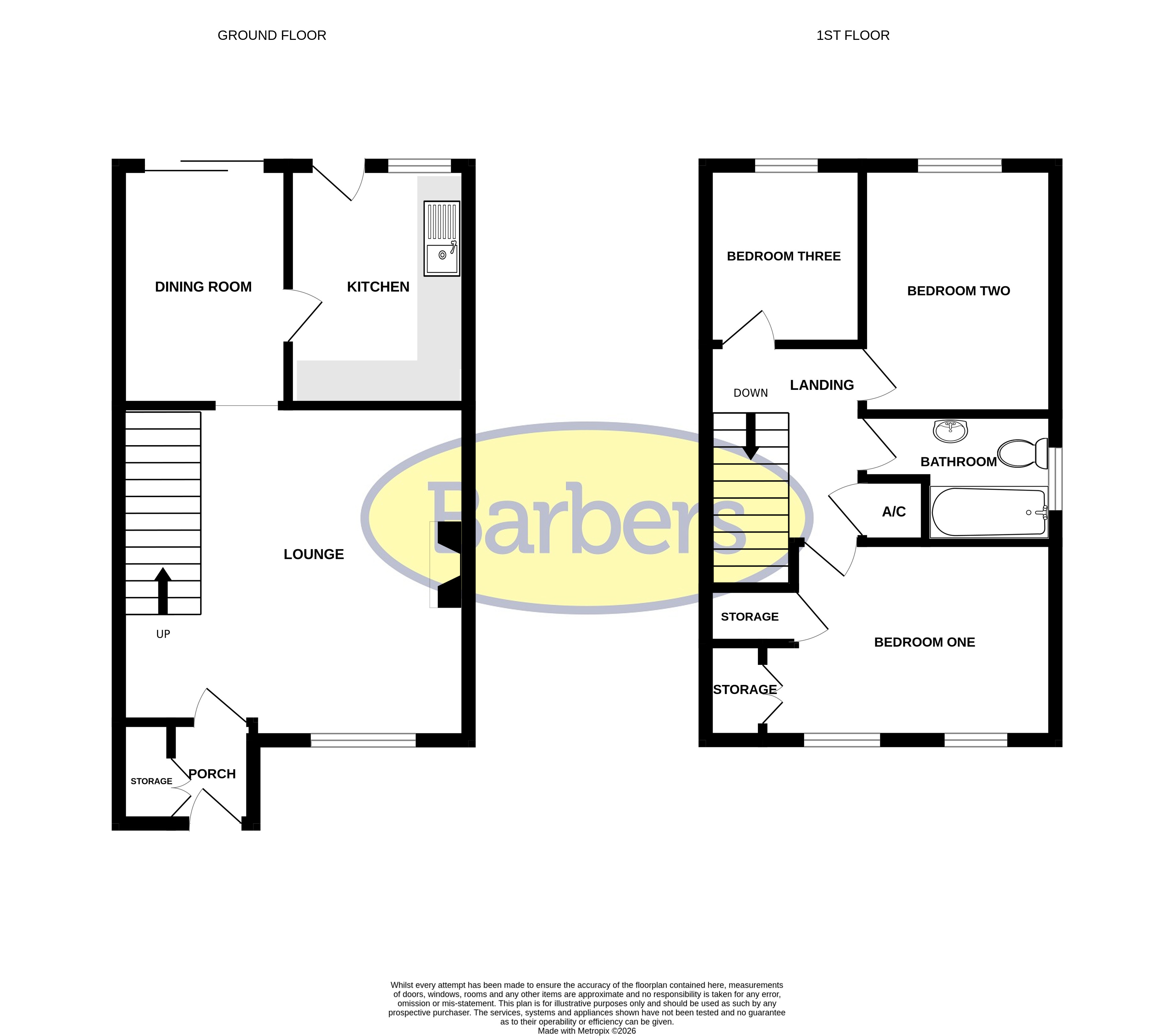 58, Edward German Drive, Whitchurch floorplan
