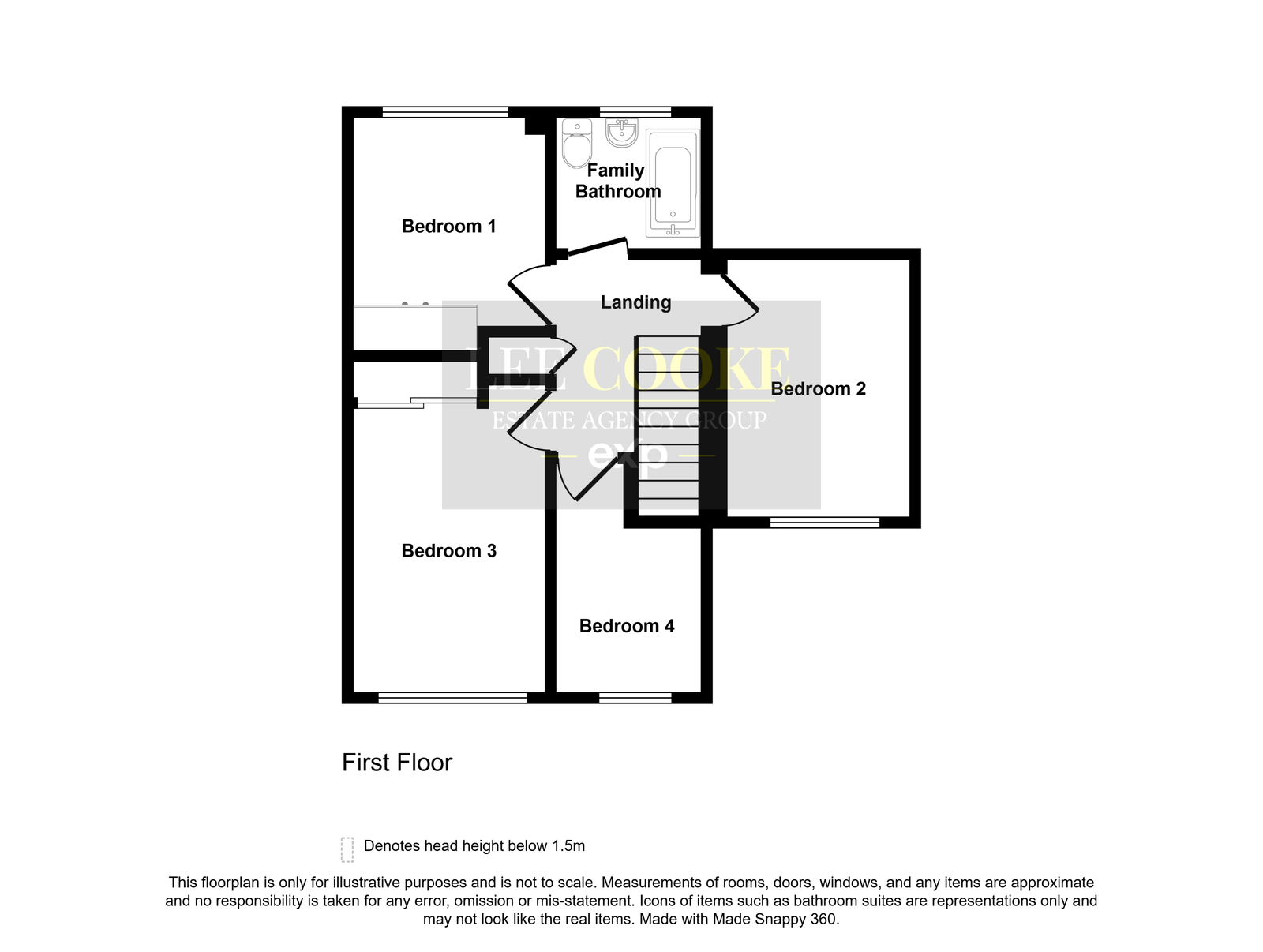 8, Titchfield Close, Wolverhampton floorplan