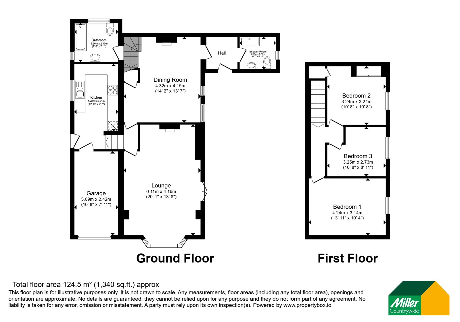 Post Box Cottage,, Perranwell Station, Cornwall floorplan