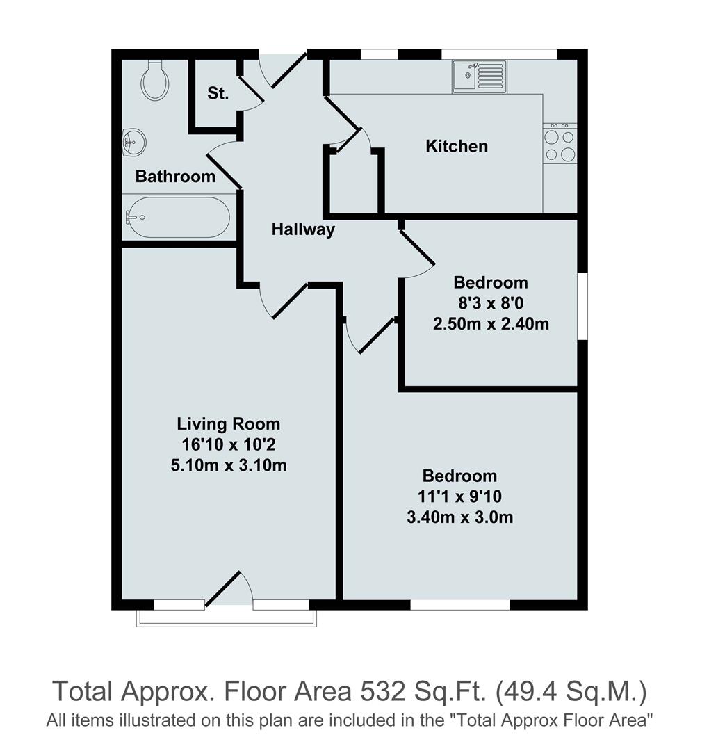 61, Borough Avenue, Wallingford floorplan