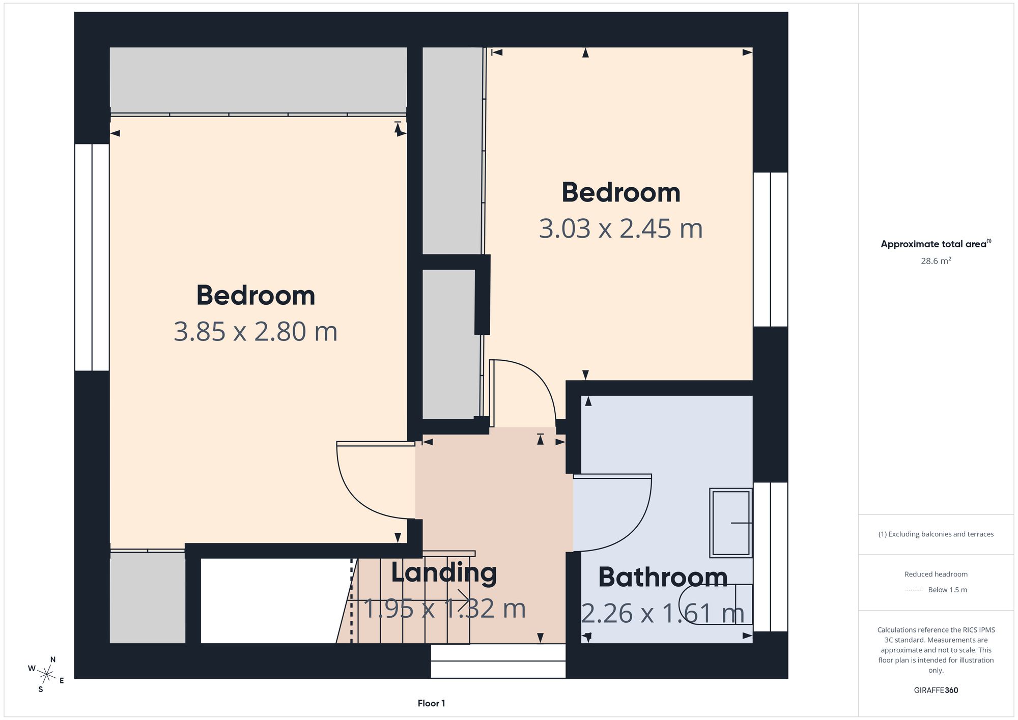 32 Whinbrooke, Gateshead floorplan