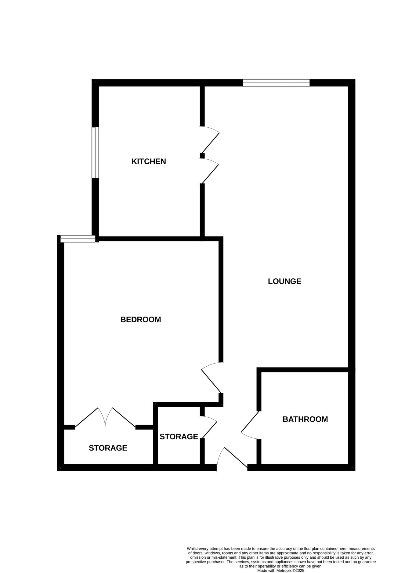 Flat 36, 50, Cliff Lane, Ipswich floorplan