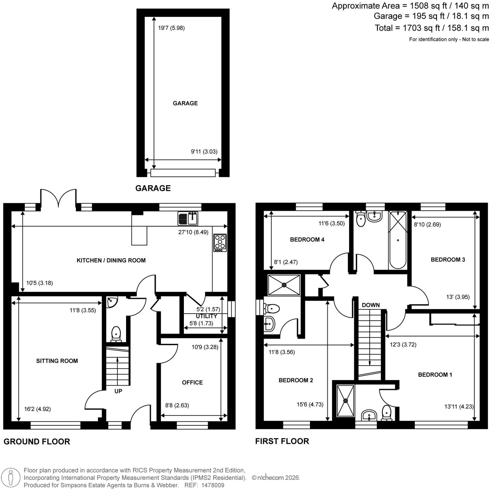74, Longhurst Avenue, Cranleigh floorplan