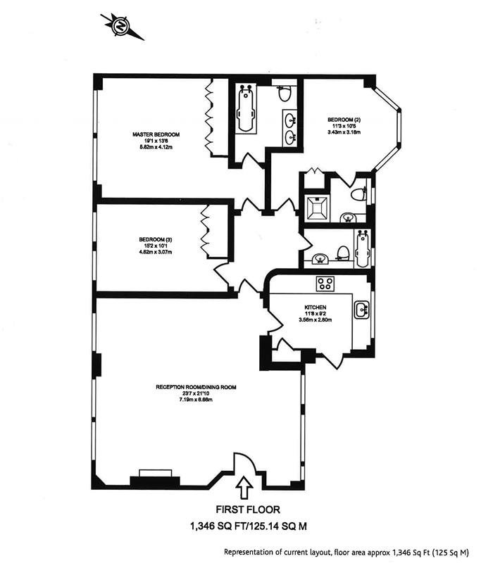 3 Bedrooms Flat for sale in Westchester House, Seymour Street, London W2