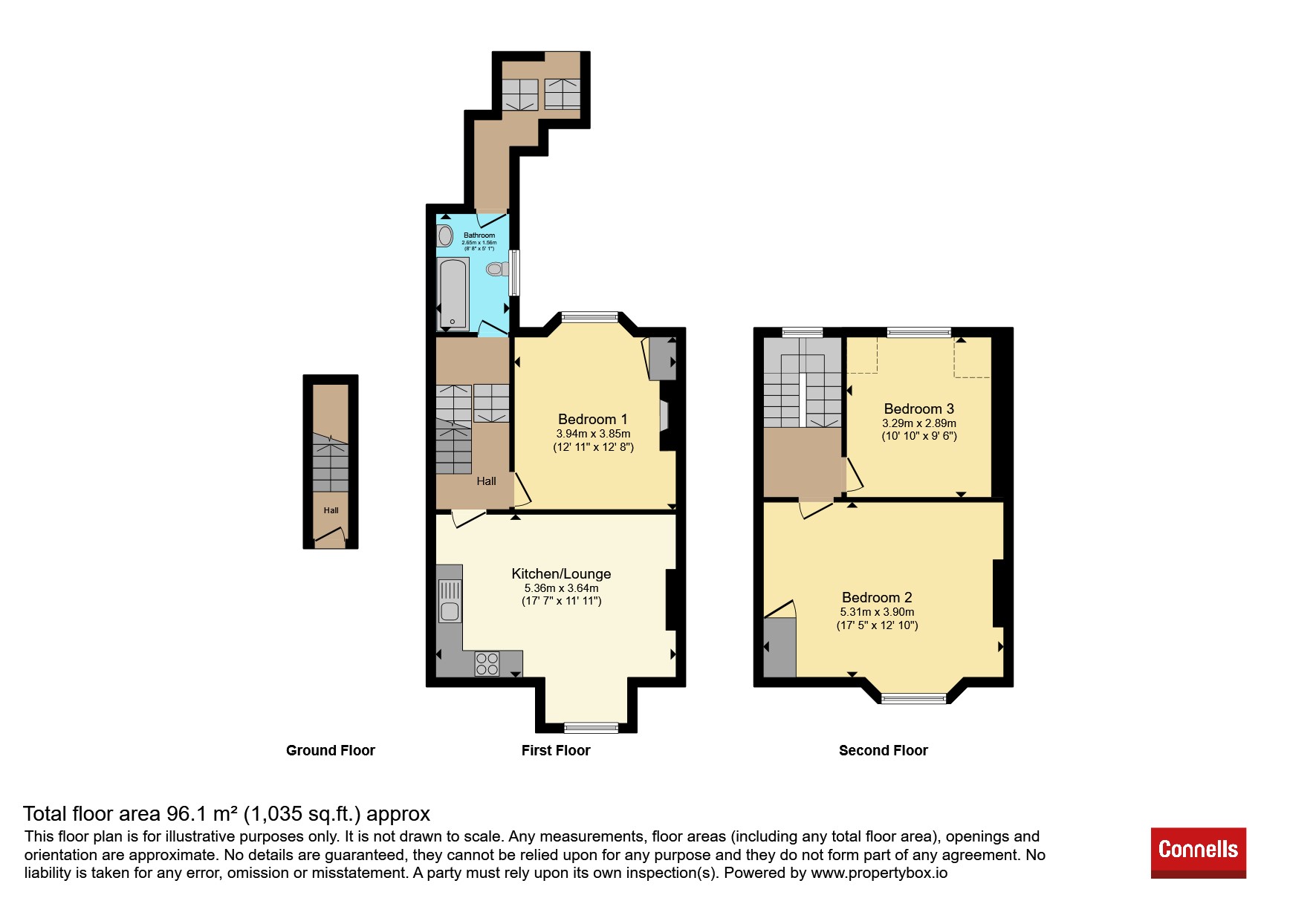 Top Floor Flat, 24, Headland Park, Plymouth floorplan