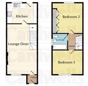 17, Lydford Gardens, Bolton floorplan