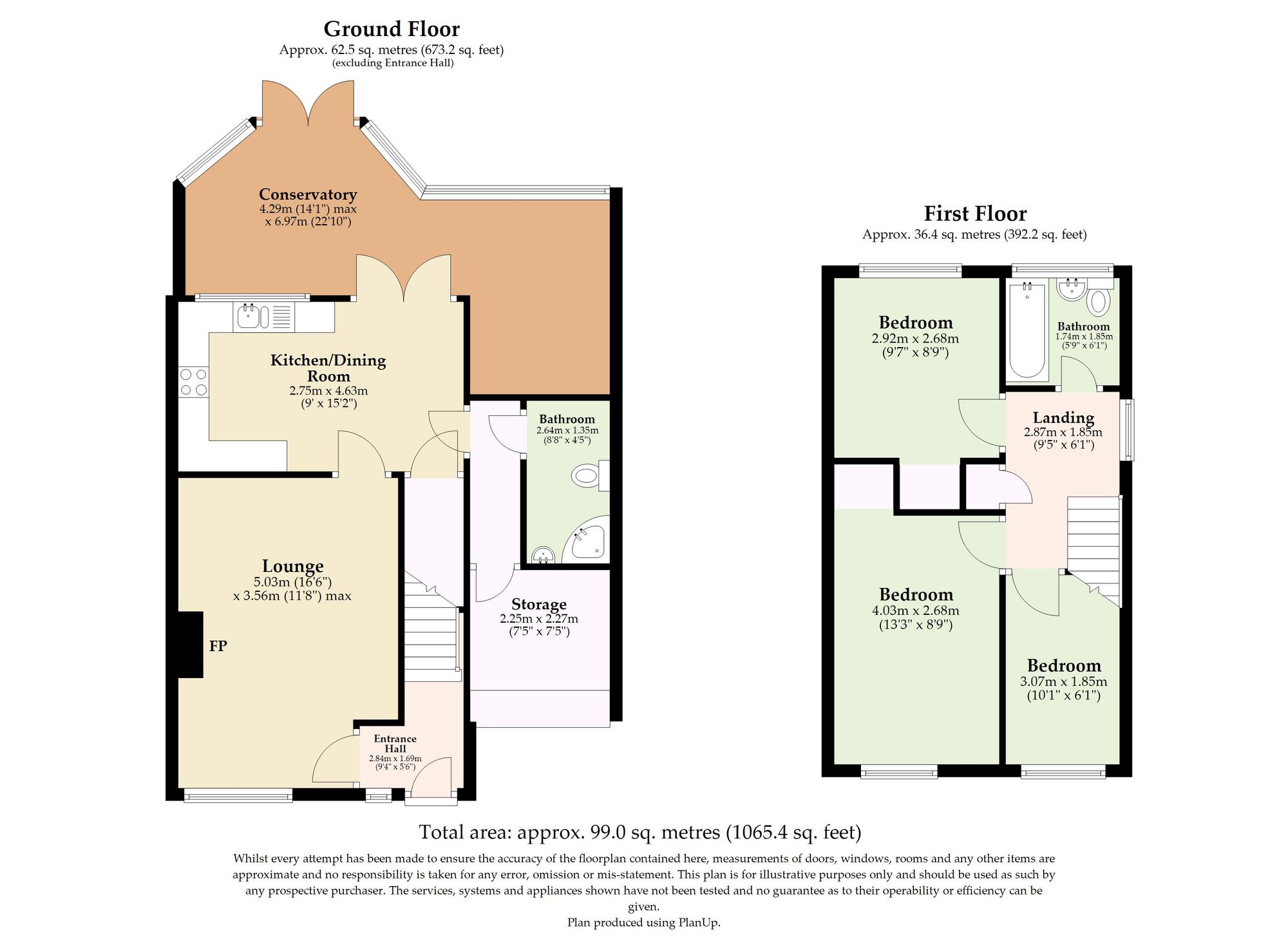 68 Lark Rise, Norwich floorplan