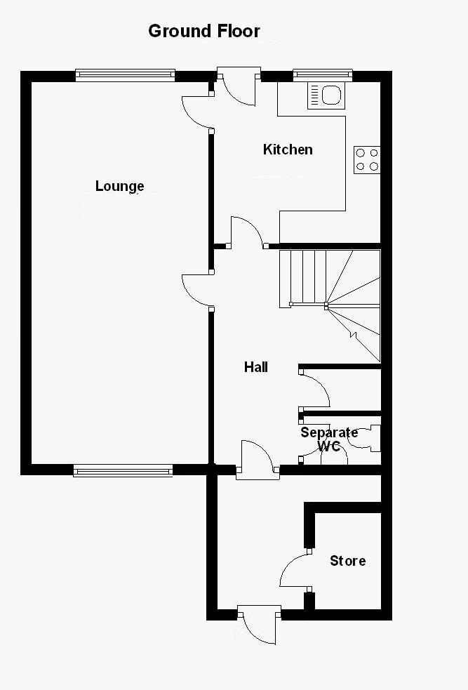 3 Bedrooms Terraced house for sale in Queen Elizabeth Way, Malinslee, Telford TF3