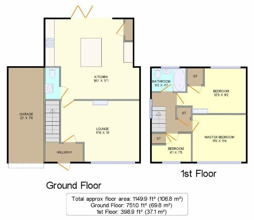 3 Bedrooms Semi-detached house for sale in Summerhouse Way, Abbots Langley, Hertfordshire WD5