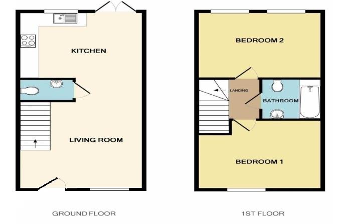 1A Livermore Cottages, New Street, Dunmow floorplan