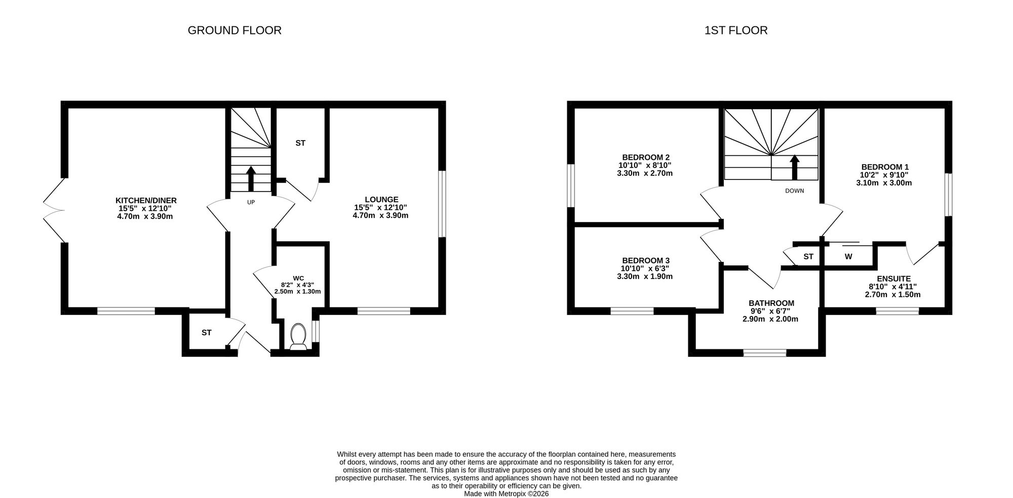 6 Market Street, Stirling floorplan