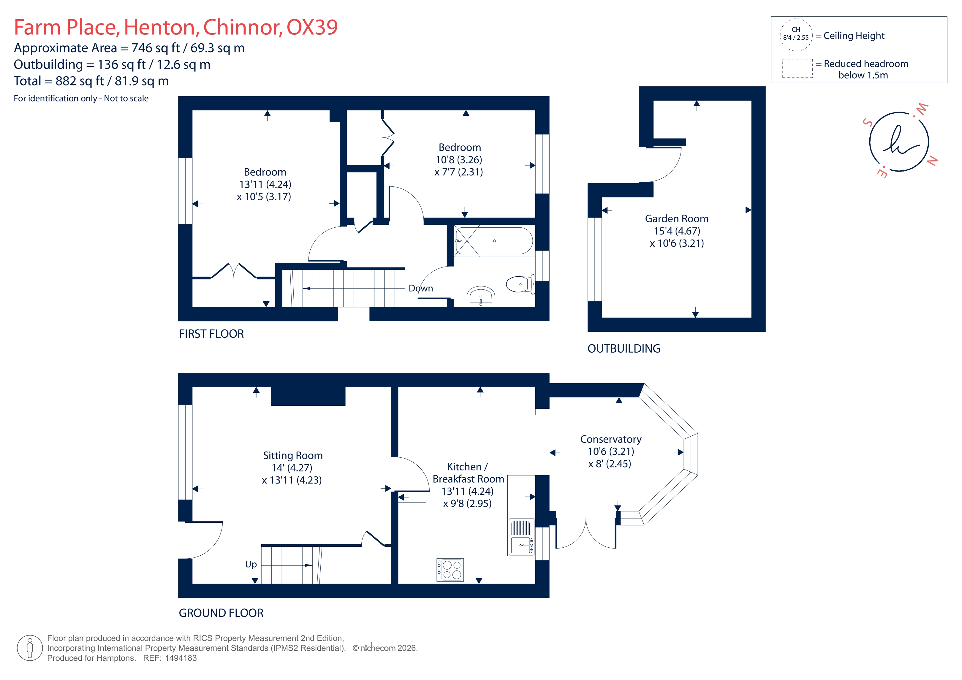6, Farm Place, Henton floorplan